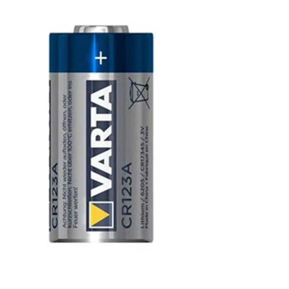 123 Numara Varta Cr123a Cr 123a Profesyonel Lithium Pil Batarya - Resim 3