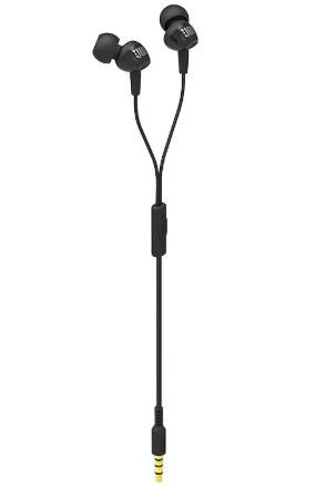 JBL C100SI Siyah Kablolu Kulak İçi Kulaklık-KUTU DEFORME SIFIR ÜRÜN ürün görseli 1