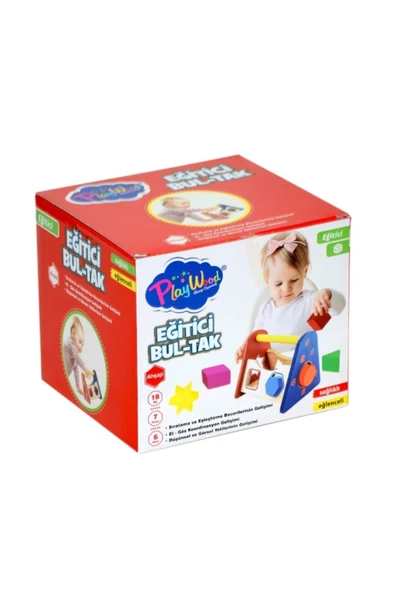 Ahşap Eğitici Bul Tak - Resim 2