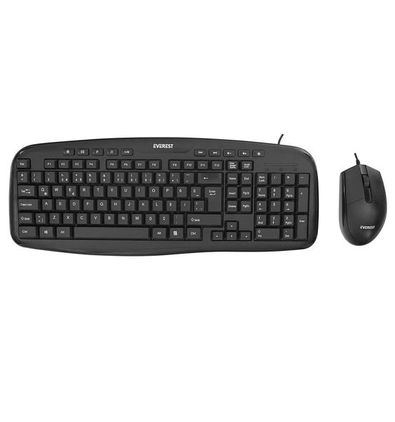 Everest Multimedya Klavye Mouse Seti UN-795 ürün görseli 1