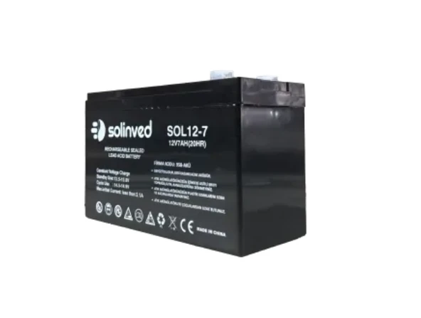 12V 7AH Ups Ve Alarm Aküsü - Resim 4