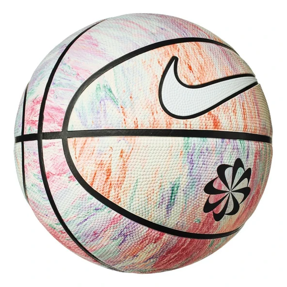 Nike Everyday Playground 8P Unisex Çok Renkli Basketbol Topu N.100.7037.944.07 - Resim 4