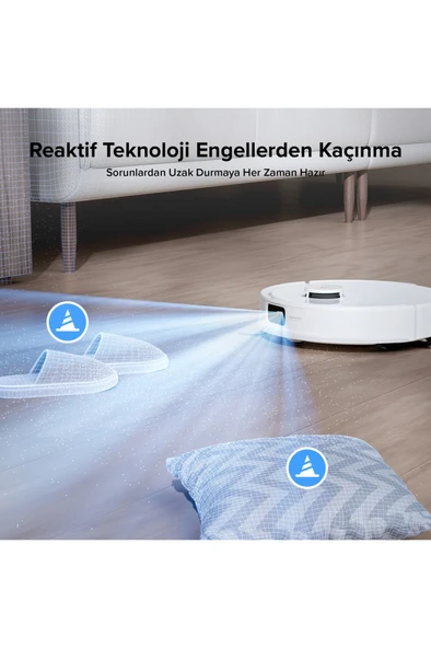 Roborock Q8 Max Pro Plus Çöp İstasyonlu Akıllı Robot Süpürge - Resim 2