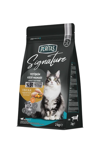 Signature Tavuklu Yetişkin Kedi Maması  Yetişkin (1 - 7 Yaş) Hayır 10 Kg - Resim 6