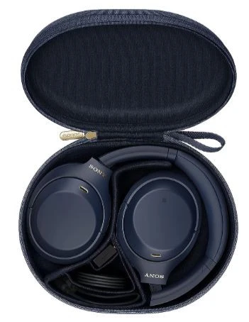 Sony WH-1000XM4 Mavi Kulak Üstü Bluetooth Kulaklık-OUTLET(KUTUSUZ ÜRÜN SIFIR KONDİSYONDA) - Resim 2