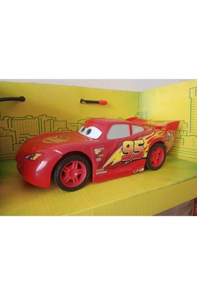 Uzaktan Kumandalı Şimşek Mcqueen Araba Pilli Full Fonksiyon Oyuncak Şimşek Mcqueen Yarış Arabası - Resim 2
