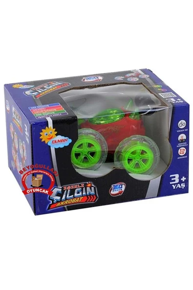 Çılgın Işıklı Akrobat Kumandalı Araba - Resim 2