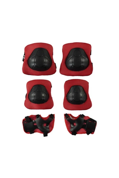 Kask Dizlik Dirseklik Koruyucu Set 7 Parça - Resim 2