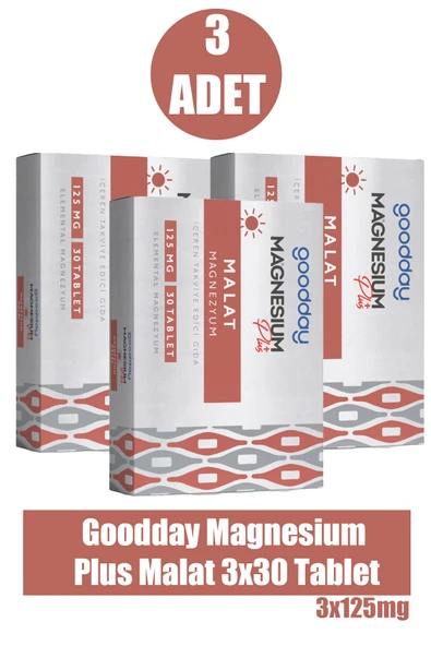Goodday Magnesium Plus Malat 30 Tablet ürün görseli 1