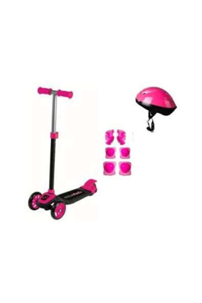 Cool Wheels Twıst 3 Tekerlekli Scooter Kasklı Koruyucu Setli ürün görseli 1