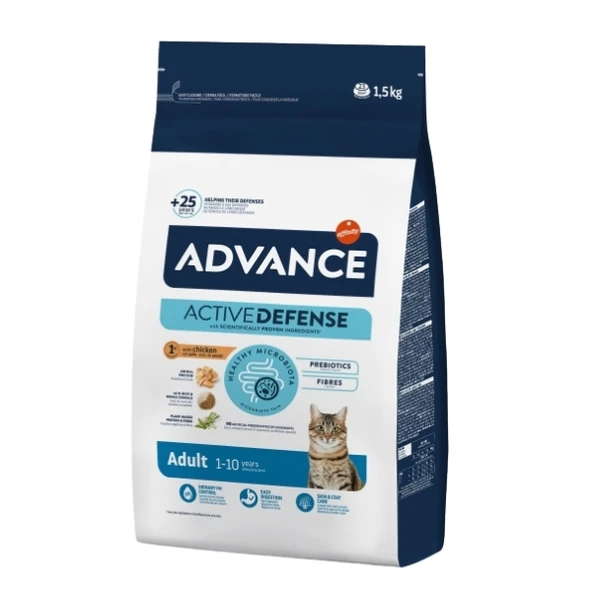 Advance Yüksek Proteinli Tavuklu Yetişkin Kedi Maması  1.5 Kg ürün görseli 1
