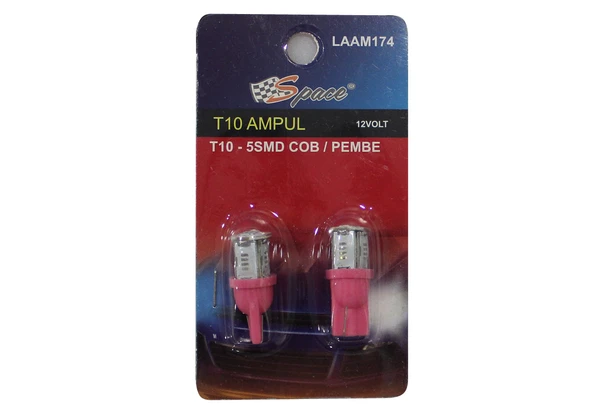 Space T10 Ledli Ampul (Pembe) / LAAM174 ürün görseli 1