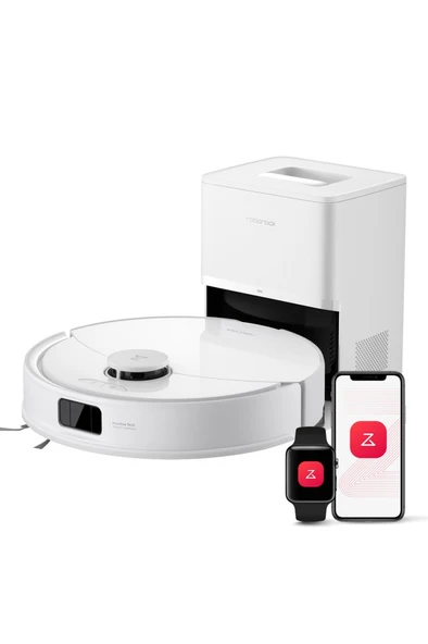 Roborock Q8 Max Pro Plus Çöp İstasyonlu Akıllı Robot Süpürge ürün görseli 1