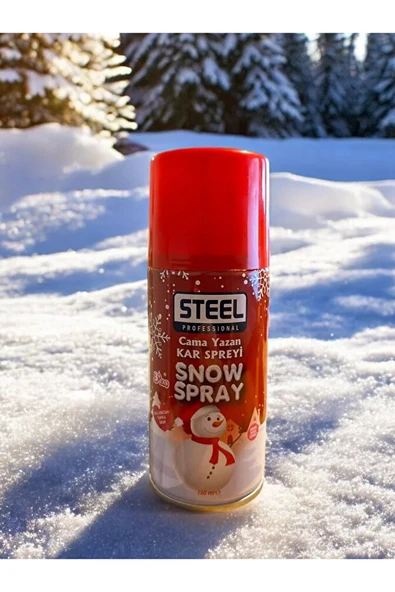 Kar Spreyi Erimeyen Kar Cama Yazı Yazma Ağaç Süsleme 150 ml ürün görseli 1