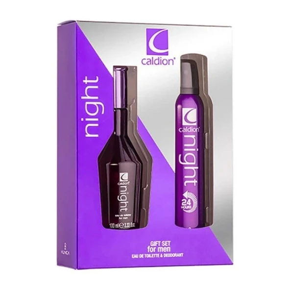 CALDİON NİGHT GIF SET EDT PARFÜM 100ML+DEO 150ML ERKEK ürün görseli 1