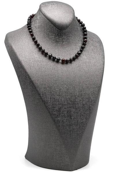 Damla Kehribar Bebek Diş Kolye - 33 cm - Resim 2