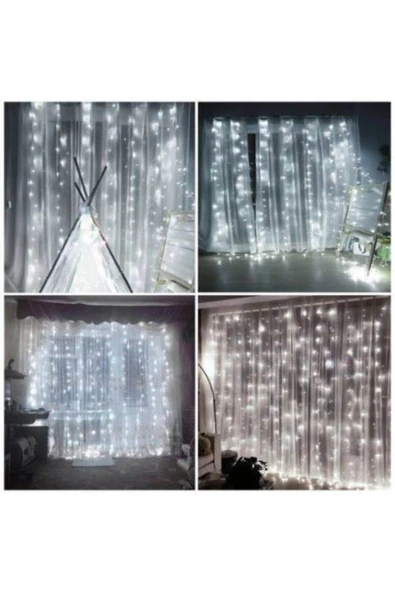 Perde Led 10 Saçak 2x2 Perde Led - Resim 2