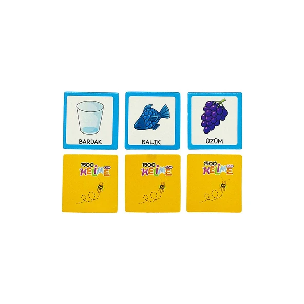 Adel Memory Hafıza Oyunu 1500 Kelime (000575) - Resim 4