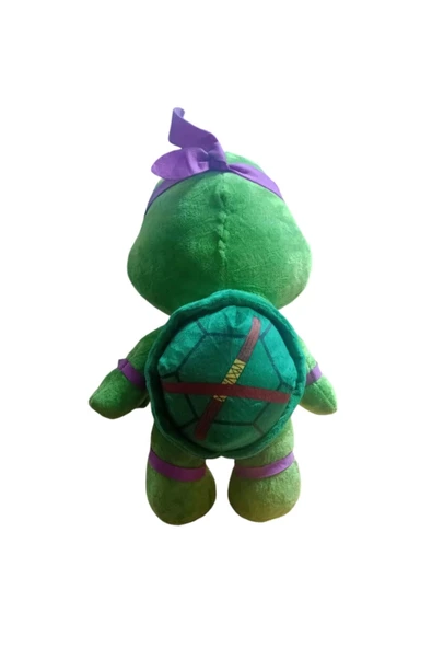 Ninja Kaplumbağa Peluş Oyuncak Uyku Arkadaşı Hediyelik Peluş 35 cm - Resim 2