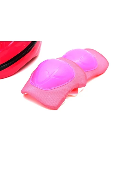 Çocuk Kask Dizlik Dirseklik Eldiven Koruyucu Set 7 Parça - Resim 3