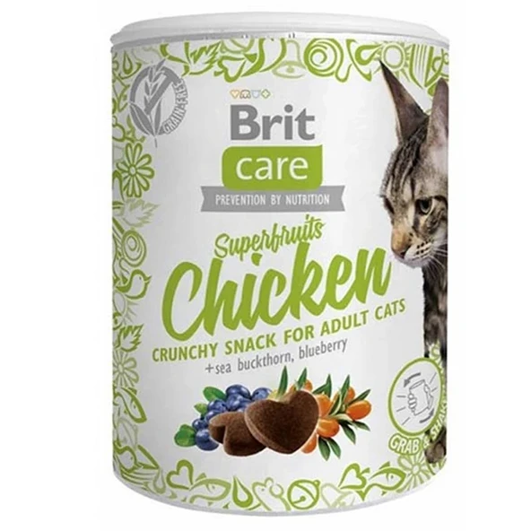 Brit Care Süper Fruits Tavuklu Kedi Ödül Maması  1 Adet 100 Gr ürün görseli 1