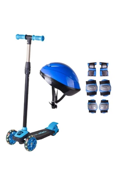 Işıklı Scooter Cool Wheels + Kask Set ürün görseli 1