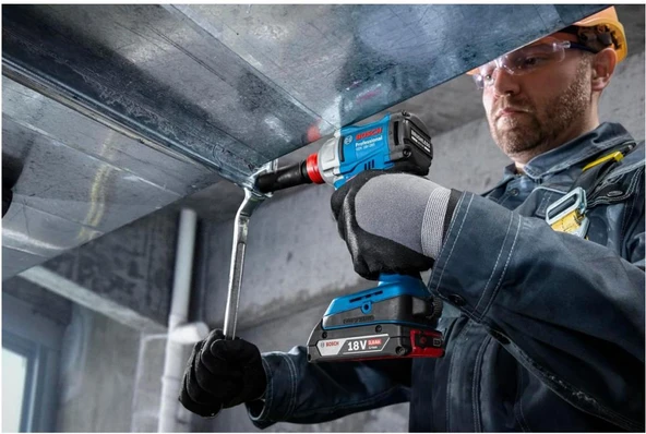 Bosch GDX 18V-285 Çift Akülü Darbeli Somun Sık - Resim 3