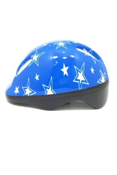 Mavi Kask Dizlik Dirseklik Eldiven Koruyucu Set Ps501 - Resim 2