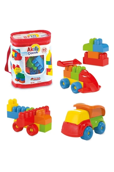 Akıllı Çocuk 40 Parca Lego ürün görseli 1
