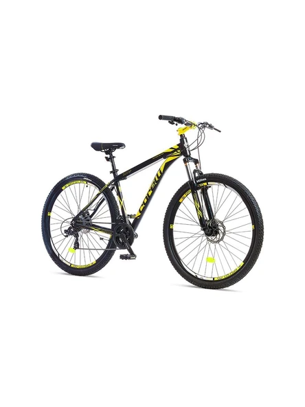 Corelli Snoop 4.1 Erkek Dağ Bisikleti  Md 27,5 Jant 24 Vites Siyah Neon Sarı 18 Kadro ürün görseli 1