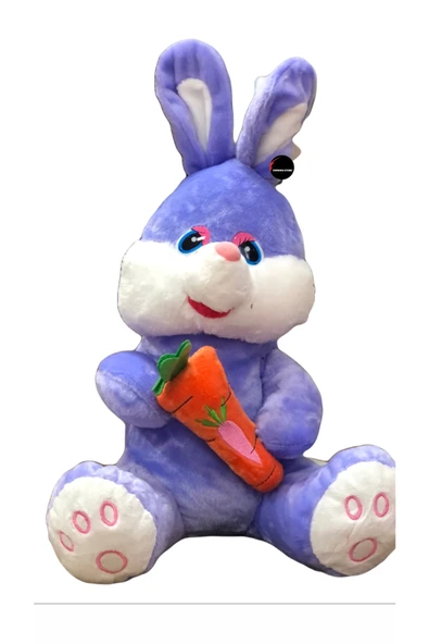 Sevimli Tavşan Peluş Uyku Arkadaşı Büyük Boy 40cm ürün görseli 1