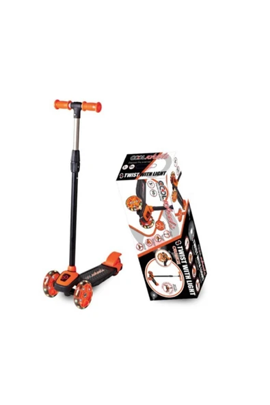 Işıklı Ayarlanabilir Yükseklik Led Işıklı Cool Wheels Scooter ürün görseli 1