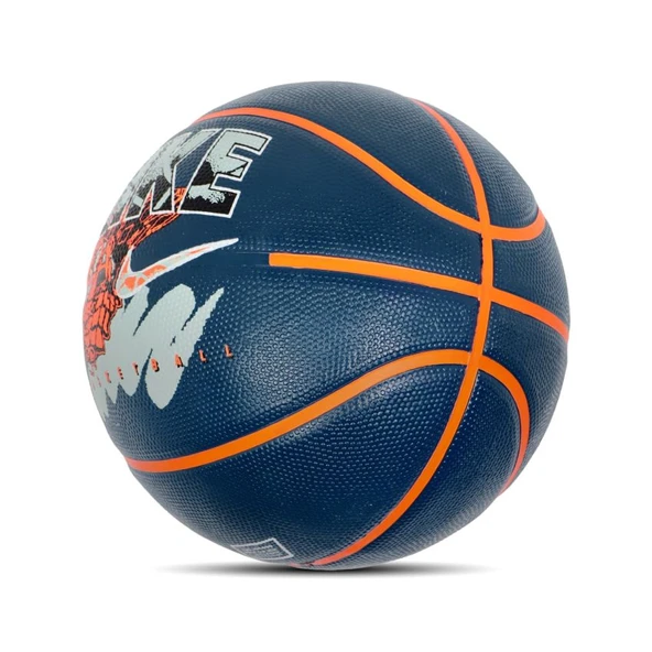 Nike Everyday Playground 8P Graphic Deflated Unisex Basketbol Topu N.100.4371.408.07 - Resim 2