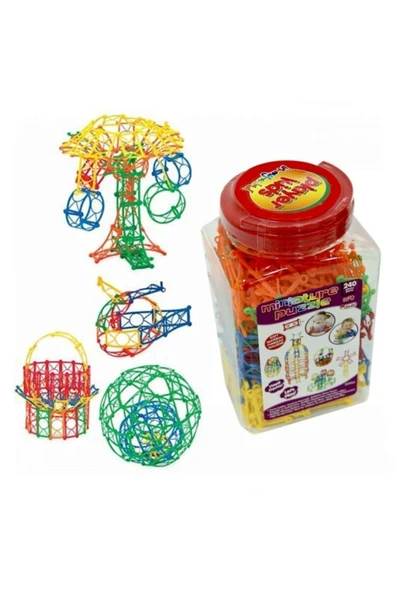 Dede Miniature Puzzle 240 Parça Kavanoz ürün görseli 1