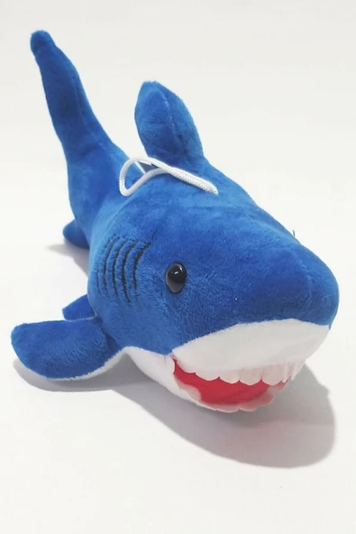 Baby Shark Şarkı Söyleyen 3 Lü Set 30cm Peluş Oyuncak Köpekbalığı - Resim 2