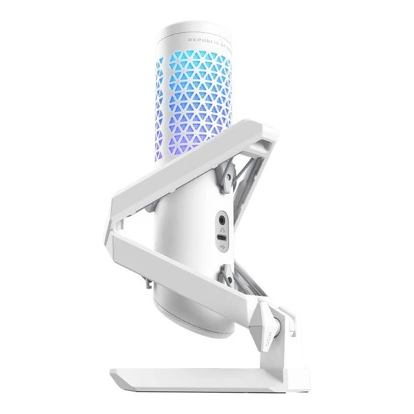 <![CDATA[ ASUS ROG CARNYX PROFESYONEL RGB YAYINCI MIKROFON BEYAZ]]> - Resim 4