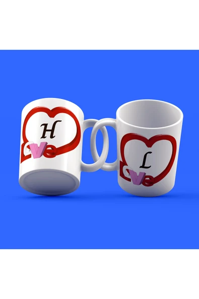 EYDXLMUG Sevgililer Günü Tasarımı Çay Kahve Kupası ürün görseli 1