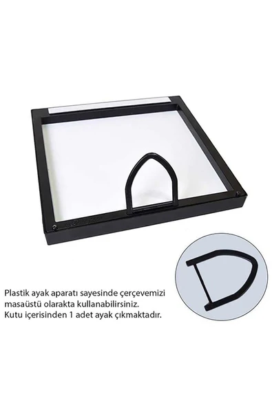 EYDXLMUG Sök Tak Kare Çerçeve 1 Adet 20x20 - Resim 5