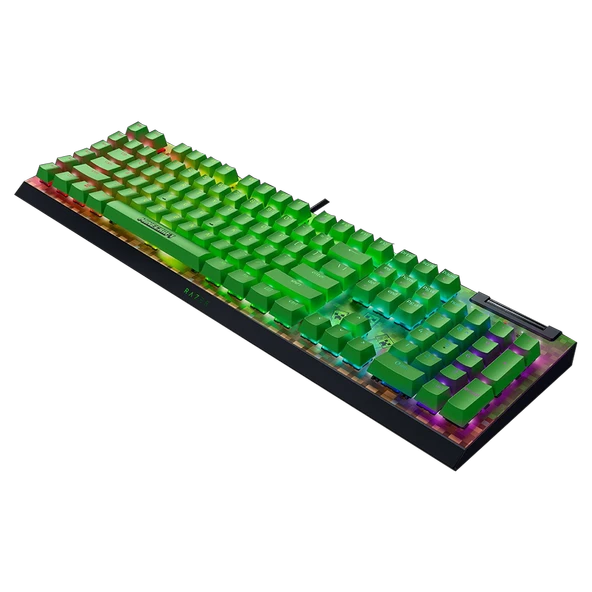 Razer BlackWidow V4 X Minecraft Edition Green Switch Kablolu Gaming Klavye - Resim 4