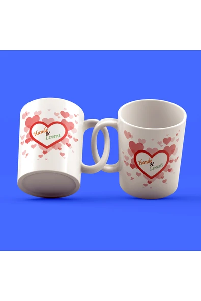 EYDXLMUG Sevgililer Günü Tasarımı Çay Kahve Kupası ürün görseli 1