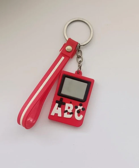 Silikon Anahtarlık Oyun Konsolu Atari Çanta Süsü Oyuncak ürün görseli 1