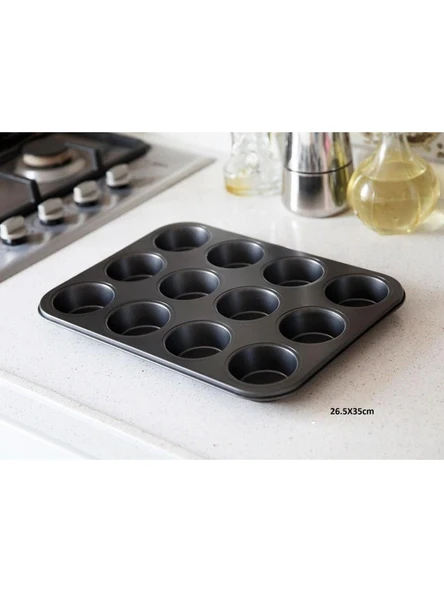 Gönül GNL 4750 Muffin Kalıbı 35x26 cm 12'li ürün görseli 1