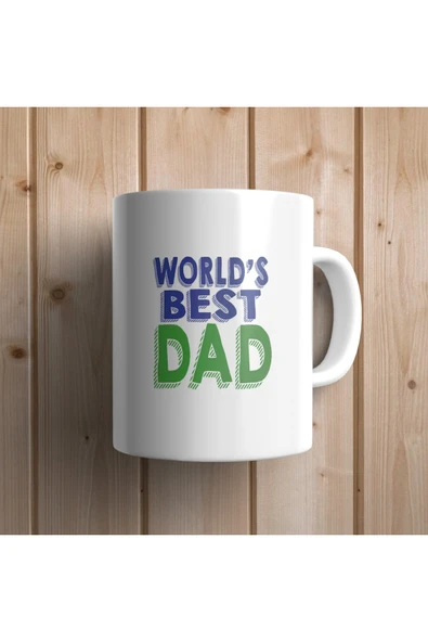 EYDXLMUG The Best Dad -baba - Babalar Günü Hediyesi Çay Kahve Kupası ürün görseli 1