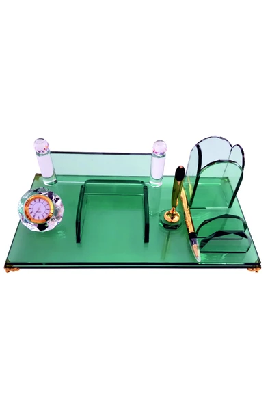 EYDXLMUG Masaüstü Organizer Kalemlik Ataşlık Seti ürün görseli 1