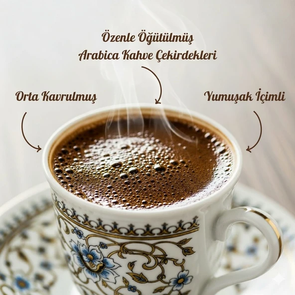 Hakkı Efendi Türk Kahvesi 100 Grx3 Adet - Resim 2