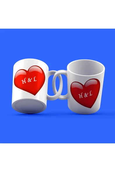 EYDXLMUG Sevgililer Günü Tasarımı Çay Kahve Kupası ürün görseli 1