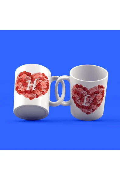 EYDXLMUG Sevgililer Günü Tasarımı Çay Kahve Kupası ürün görseli 1