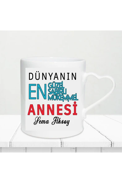 Kupa Anneler Günü Hediyesi Bardak - Resim 3