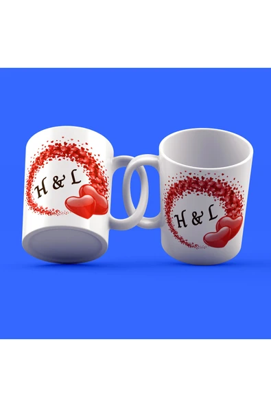 EYDXLMUG Sevgililer Günü Tasarımı Çay Kahve Kupası ürün görseli 1