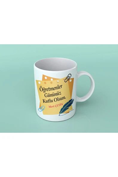 EYDXLMUG Öğretmenler Günü Hediyesi Çay Kahve Kupası ürün görseli 1